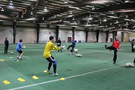 indoor soccer red deer