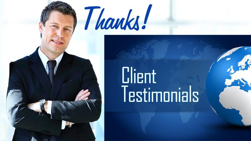 Read Client Testimonials and Latest Projects